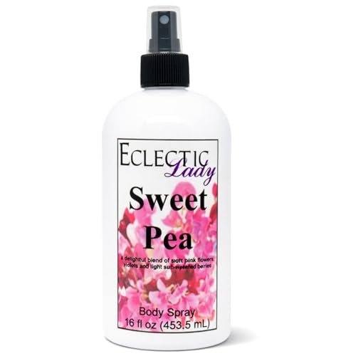 Sweet Pea Body Spray, 2 ounces, Body Mist