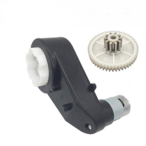 weelye 12V550 40000RPM Gearbox with High Torque 12V DC Motor for Kids Ride on Car SUV Parts