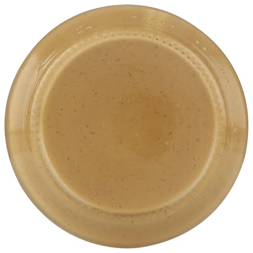 Teddie All Natural Peanut Butter, Smooth Organic, Gluten Free & Vegan, 16 Ounce Glass (Smooth - Organic, Pack of 1)