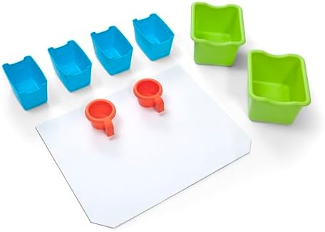 Step2 Jumbo Art Easel, Kids Art Activity Table, Double-Sided Dry Erase and Chalkboard, Storage Bins and Trays