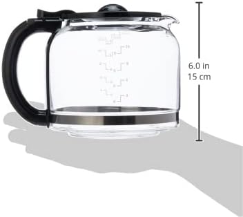 Capresso Glass Carafe 12 Cup, Black