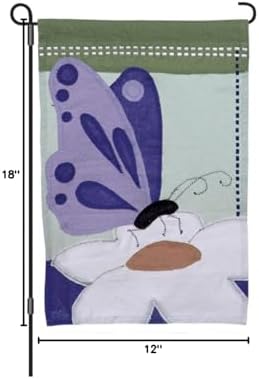Premier 51947 Garden Applique Flag, Butterfly, 12 by 18-Inch
