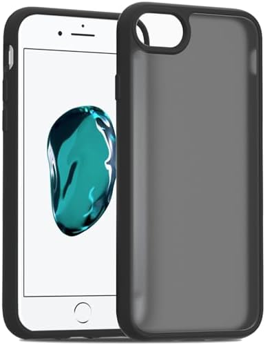 TENOC Phone Case Compatible with iPhone SE (2nd 2020 and 3rd 2022 Generation) & iPhone 7 & iPhone 8, Clear Case Shockproof Protective Bumper Slim Cover for 4.7 Inch