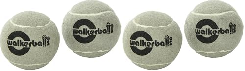 DMI Walkerballs Precut Walker Tennis Ball Glides, Fit Most Walkers, 1 Pair