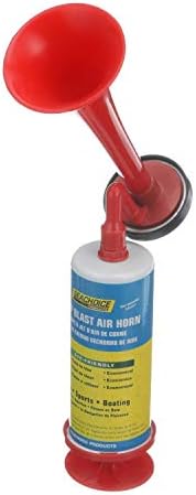 Seachoice Reusable Eco-Friendly Pump Blast Air Horn 110 dB for Boating, Auto and Sports