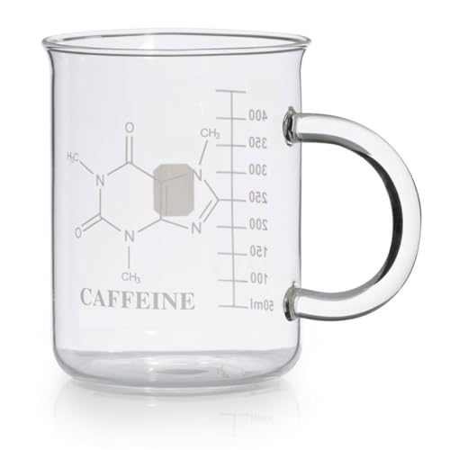 500ML Coffee Mug Beaker Borosilicate 3.3 - USAlab