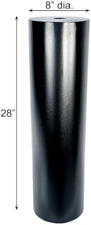 BestNest Set of 2 Woodlink Torpedo Raccoon Baffles, Black, 8" Dia. Each