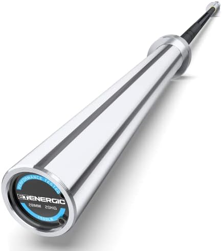 7FT Alloy Steel Olympic Barbell, 1500LB 45LB