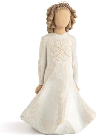 Willow Tree Lavender Grace, Sculpted Hand-Painted Figure | Cast from a Susan Lordi Original Carving, Thoughtful Keepsake Gift for Loved Ones, Celebrations and Moments of Comfort
