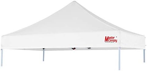 MASTERCANOPY 10x10 Replacement Pop Up Canopy Top for Kingkong Frame Gray