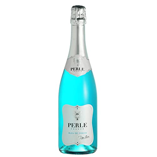 Pierre Chavin Perle Blanc Alcohol-Free 0.0% Sparkling White Wine Alternative From France, Low Calorie, Halal Certified, Vegan, and No Sulphites 750ml