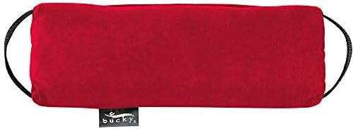 Bucky Baxter Ergonomic & Supportive Adjustable Lumbar Pillow, Black, One Size,Cotton
