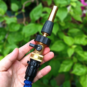 hose connector valve nozzle