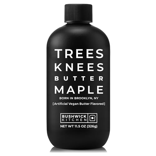 Trees Knees Spicy Maple Syrup, 11.5oz Grade A Organic Maple Syrup | Grade A Organic Maple Syrup - Habanero Infused - Made in the USA - Chicken, Bacon, Waffles & Breakfast Sandwiches