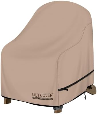ULTCOVER Waterproof Patio Chair Cover, 32W x 34D x 34H in