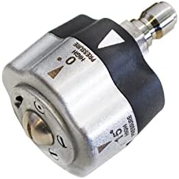 Simpson 3600 PSI 5-in-1 Quick Connect Pressure Washer Nozzle, 80142 | No More Swapping Nozzles, 5 Spray Patterns (0°, 15°, 25°, 40°