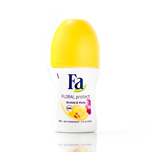 Fa Florel Protect Orchid & Viola Anti-perspirant Roll-on Deodorant - 50 Ml