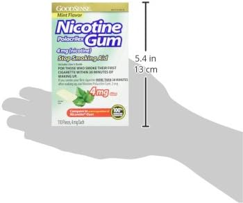 GoodSense Nicotine Polacrilex Lozenges 2 mg, Cherry Flavor, 108 Count