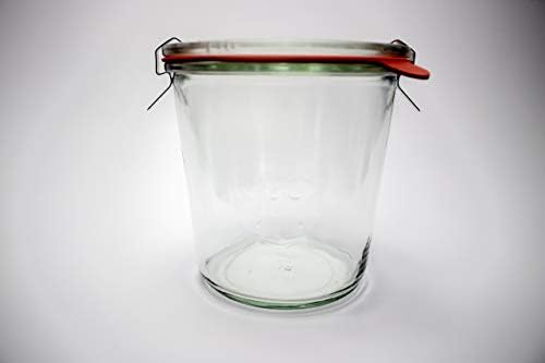 WECK Canning Jars 742 Mold Jars made of Transparent Glass - Eco-Friendly Canning Jar - Storage for Food