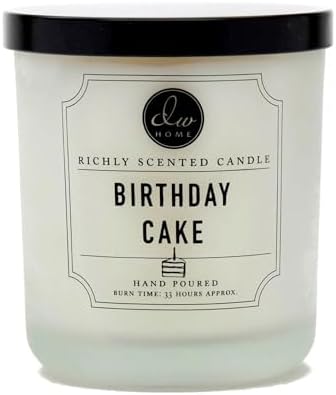 DW Home Vanilla Bean Scented Candle for Home, 15 oz, Large Double Wick Candle Jar, Up to 56H Burn Time, Luxury Scented Candle for Relaxation, Gifting, Home Decor