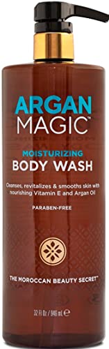 Argan Magic Cleansing Body Wash - Gently Cleanses, Revitalizes & Smooths Skin | Enriched with Argan Oil