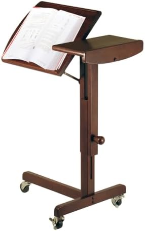 Winsome Wood Olson Home Office, Antique Walnut