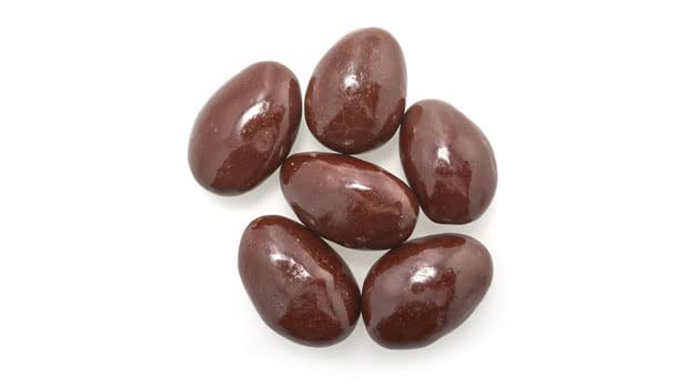 Yupik 60% Dark Chocolate Covered Almonds, 2.2 lb (35.2 oz), Kosher, Whole Nuts, Almonds Dipped in Chocolate, Crunchy & Smooth, Dark Chocolate Candy, Classic Sweet Snacks