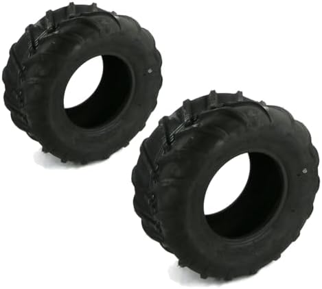 Rotary Set of 2 Kenda 22X11X10 Bar Tread Tires Grasshopper 482483