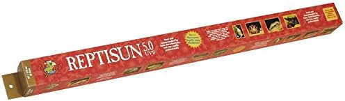 Zoo Med ReptiSun T8 5.0 UVB Lamp, 24" Length, 18 Watts