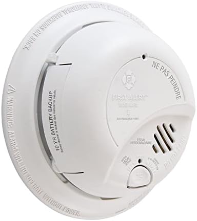 9120BA Hardwired Ionization Smoke Alarm with Battery Backup