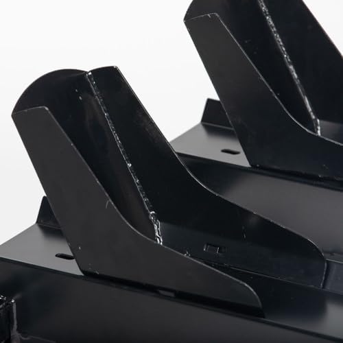 Titan Ramps Dual Motorcycle Carrier with Ramp Extension for 2" Hitch, Fits Motorcycles, Dirt Bikes, Bicycles, and Scooters, 600 Pound Capacity