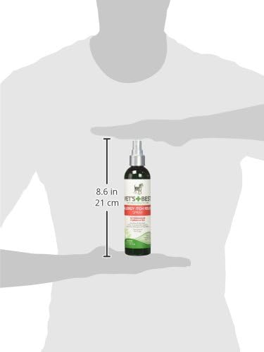 Vet's Best Allergy Itch Relief Spray for Dogs, Dry Skin Relief, 8 oz | Helps Relieve Dry, Itchy Skin, Reduces Licking & Scratching