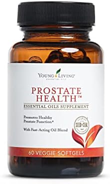 Young Living Prostate Health Essential Oil Supplement - Supports Prostate Function - 60 Softgels