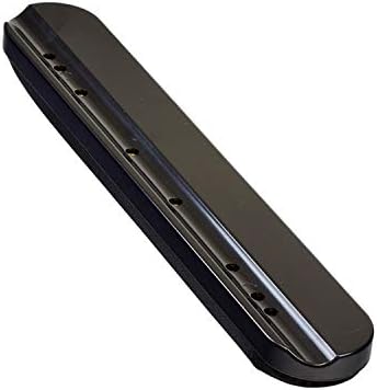 AlveyTech Heavy Duty 14" Padded Black Nylon Armrests for Wheelchairs (Set of 2) - Replacement Full Length Wheelchair Armrest Pads with Mounting Screws