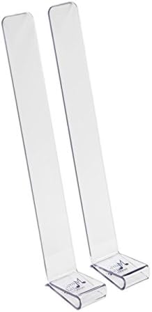 Clear Music Clips Sheet Music Holder for Music Stand, Durable Break-Resistant Flexible Plastic MADE IN USA