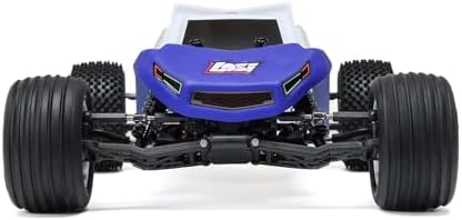 Losi 1/18 Mini-T 2.0 2S 2 Wheel Drive RTR Brushless Stadium Truck Battery & Charger Included Blue LOS-1056T2