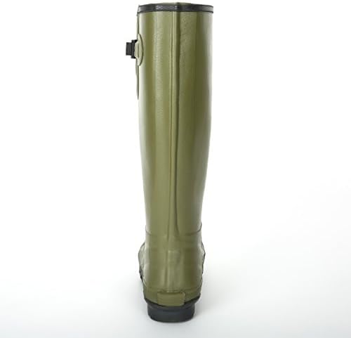 Duck and Fish 18 inches Green Rubber Hunting Boots