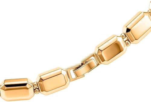 SHOP LC DELIVERING JOY Crystal Bold Link Necklace 20 Inches in Goldtone