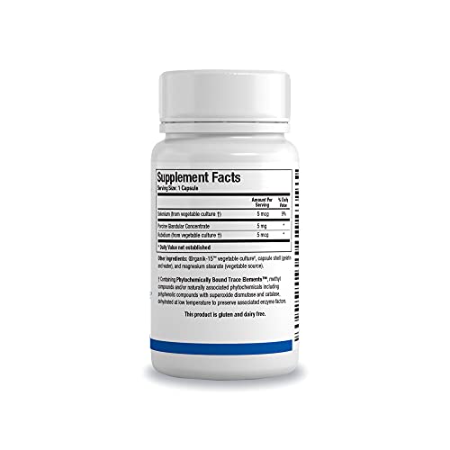 BIOTICS RESEARCH GTA Porcine Glandular Selenium Supplement Rubidium 90 Caps