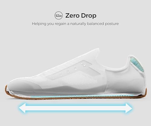 Men's Barefoot Shoes Zero Drop Minimalist Sneakers with Anatomical Toe Box | Breathable, Stretchy, Flat for Gym, Workout, Lifting, Training