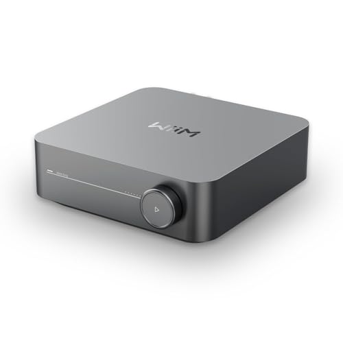 WiiM Amp Pro Streaming Amplifier for TV, Music & Passive Speakers | Upgrade Your Favorite Passive Speakers with Wireless Streaming, Smart Control, and High-quality Sound.