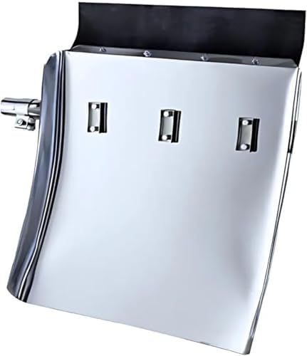 TORQUE Quarter Fenders for Semi Truck, 24" x 24" Black Poly, Tube Bracket and Mounting Hardware Included, Right Left, Quarter Fender Kit Set (TRQF311)