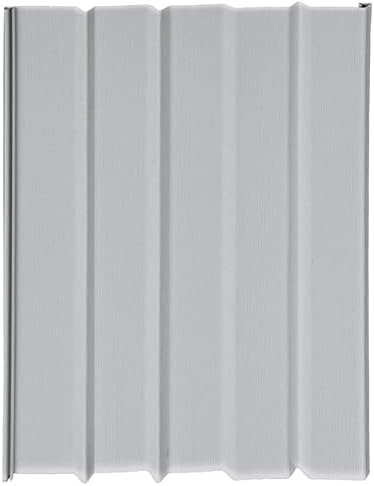 Mobile Home Skirting Vinyl Underpinning Panel Grey 16" W x 28" L (Pack of 8)