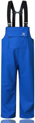RainRider Rain Pants for Men Women Waterproof Rain Gear Bib Overalls Trousers for Fishing Hunting