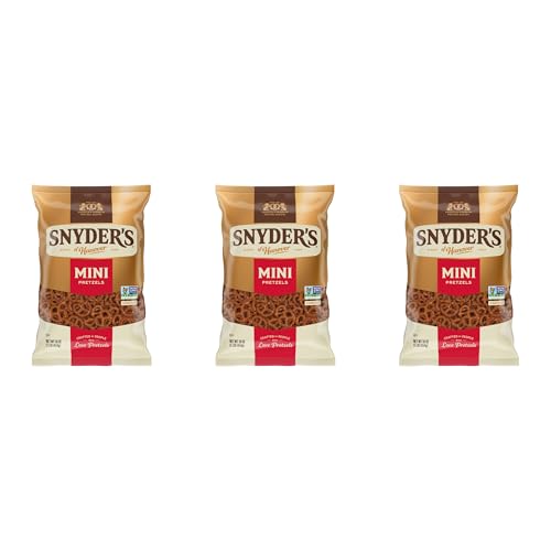 Snyder's of Hanover Mini Pretzels, 100 Calorie Individual Packs, 36 Ct