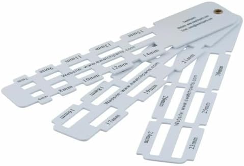 Ewatchparts Watch Band Strap & Lug Measuring Ruler Gauge Compatible with 6mm to 30mm Tool Compatible with Invicta