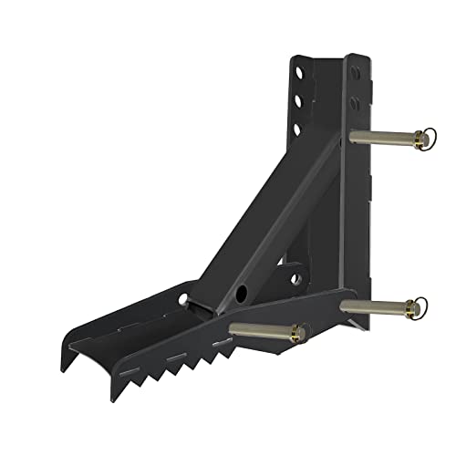 24 inch Excavator Hydraulic Thumb Backhoe Excavator Thumb Attachments Weld 1/2 Inch Teeth Thick Steel Plate Assembly CNC Plasma Cut Bolt-On Design