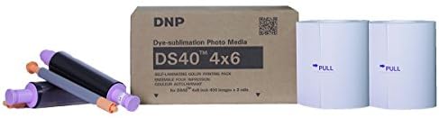 DNP DS40 4" x 6" Dyesub Printer Paper, 800 Glossy Prints