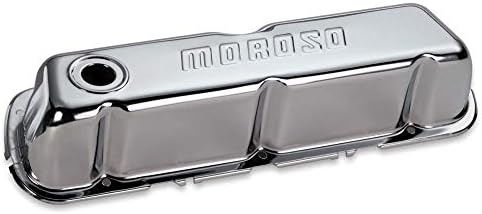 Moroso 68201 Chrome Valve Covers, Fits Small Block Ford 289/302/351W 5.0/5.8