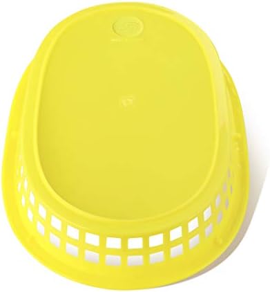 New Star Foodservice Fast Food Baskets, 10.5 x 7 Inch, Set of 12, Yellow